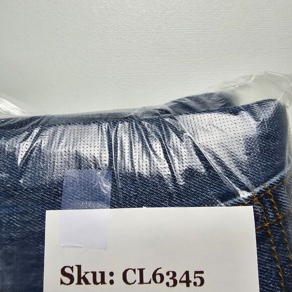 Levi’s 505 Mens Straight Fit Jeans Size 34x32 (fits 32x30) Medium Wash Denim - Picture 15 of 15